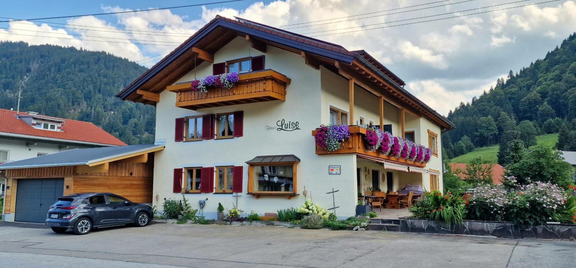 Hotel Haus Luise Bad Hindelang Exterior foto